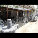 Mamallapuram ist noch heute ein Zentrum der Steinmetzkunst